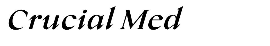 Crucial font