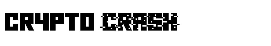 Crypto Crash font