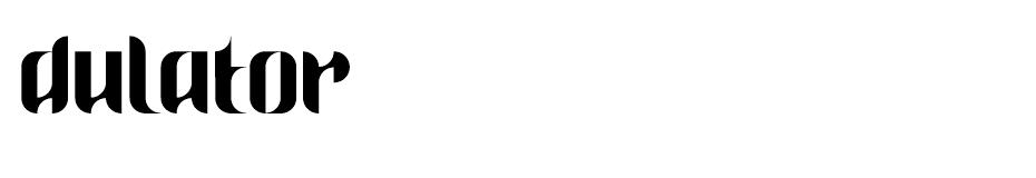 Demodulator font