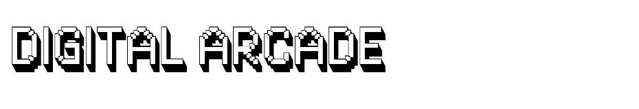 Digital Arcade font