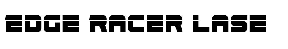 Edge Racer font