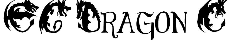 EG Dragon Caps font