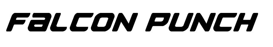 Falcon Punch font
