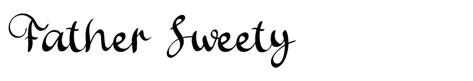 Father Sweety font