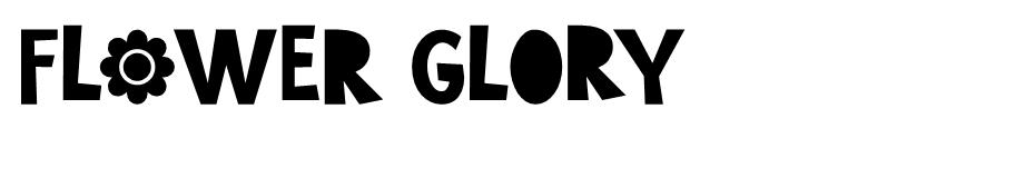 Flower Glory font