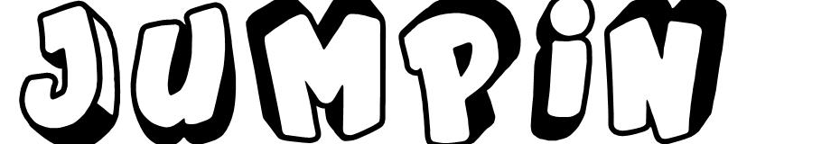 Jumping Flash font