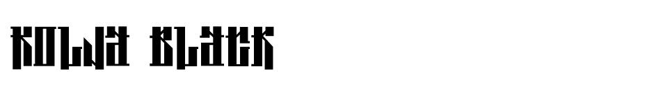 Kolja font