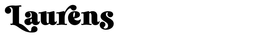 Laurens font