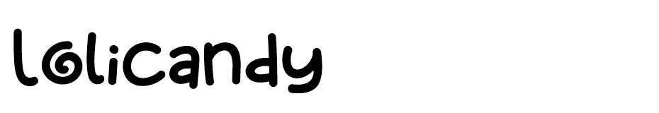 Lolicandy font