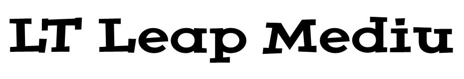 LT Leap font