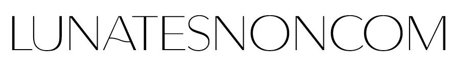 LunatesNonCommercial font