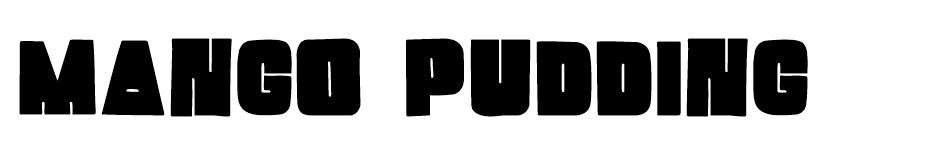 Mango Pudding font