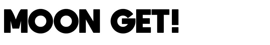 Moon Get Free Font