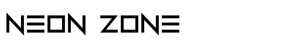 Neon Zone font