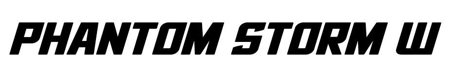 Phantom Storm font
