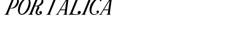 Portalica font