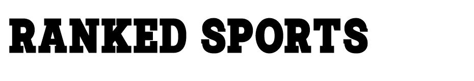 Ranked Sports font
