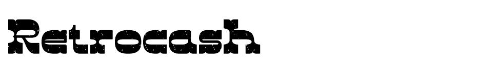 Retrocash font