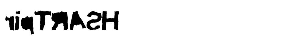ripTRASH Font Family font
