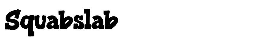 Squabslab font