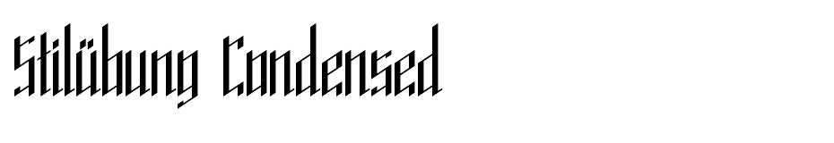 Stil?bung font