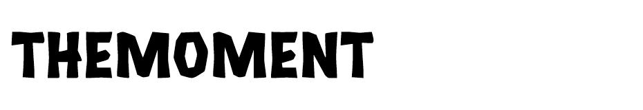 Themoment font