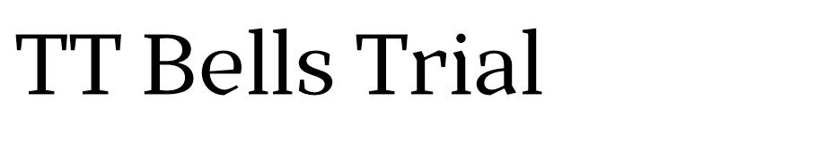 TT Bells font