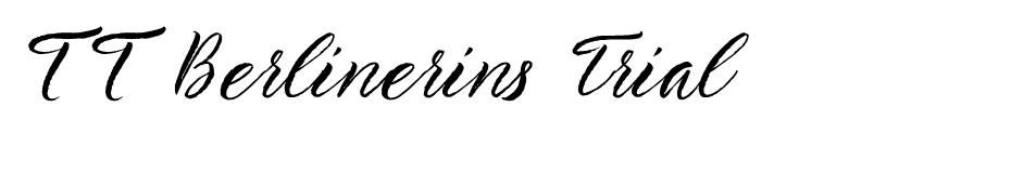 TT Berlinerins Script font