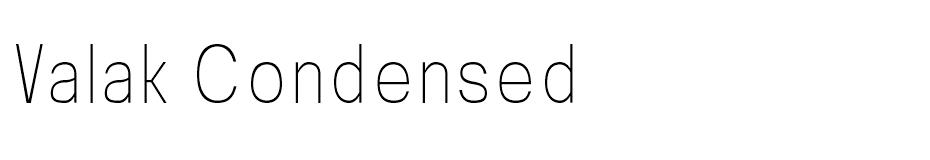 Valak font