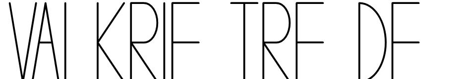 Valkrie font