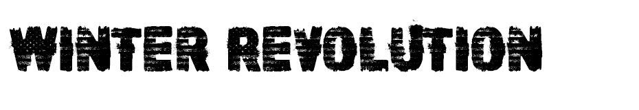 Winter Revolution font