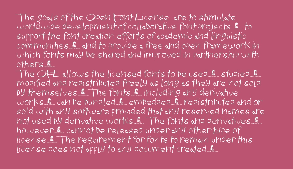 (First Grader) font 1