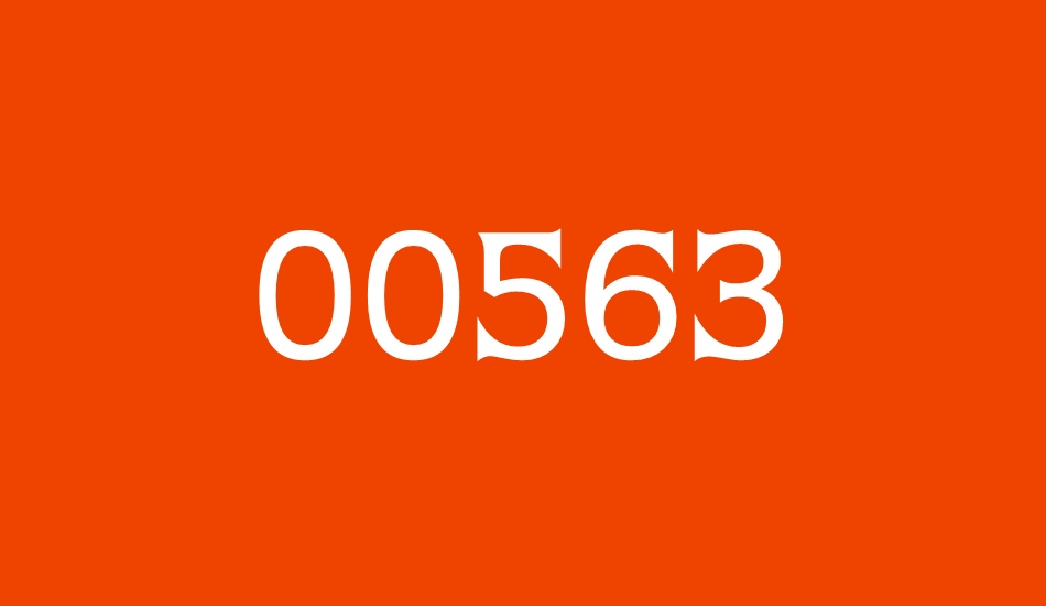 00563 font big