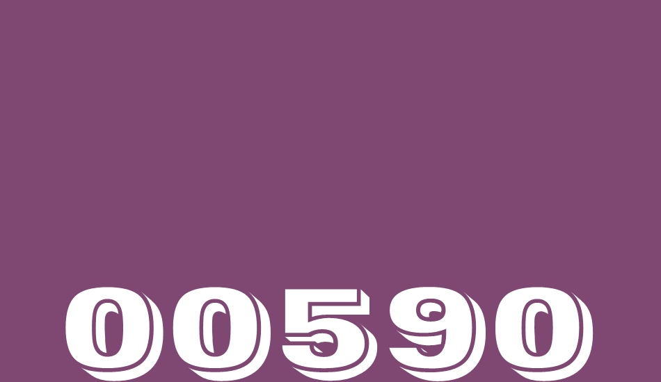 00590 font big