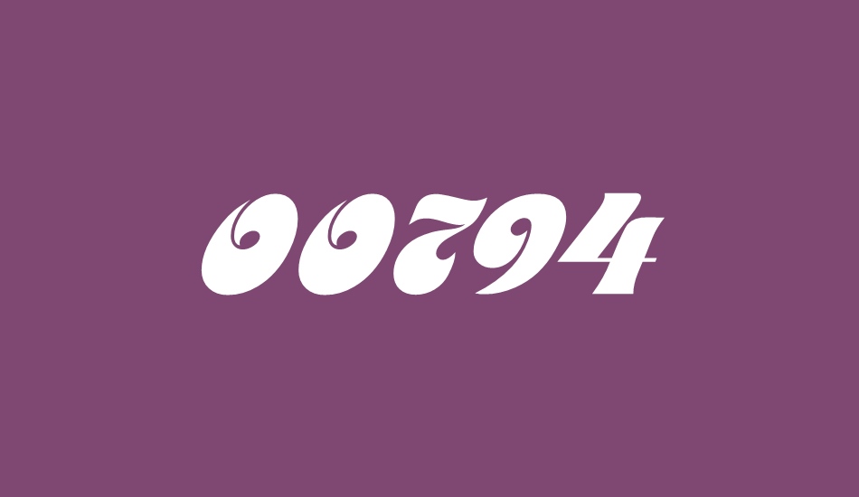 00794 font big