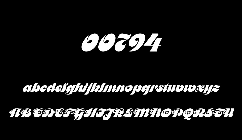 00794 font