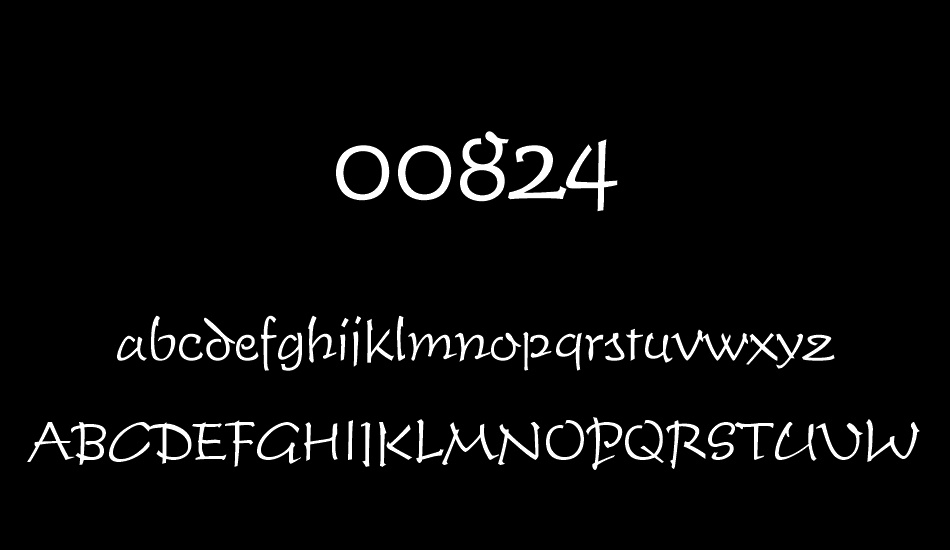 00824 font