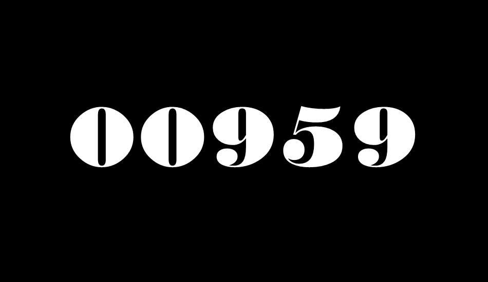 00959 font big