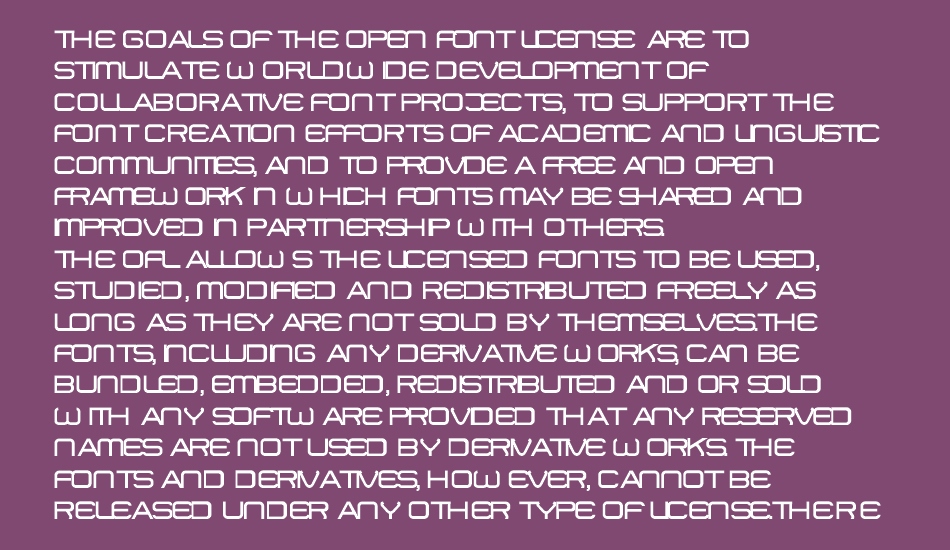 01 DigitMono font 1