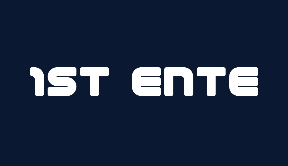 1st Enterprises font big
