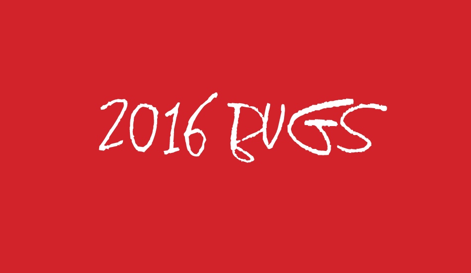 2016 Bugs font big