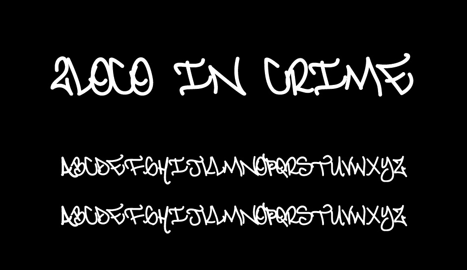 2LOCO IN CRIME font