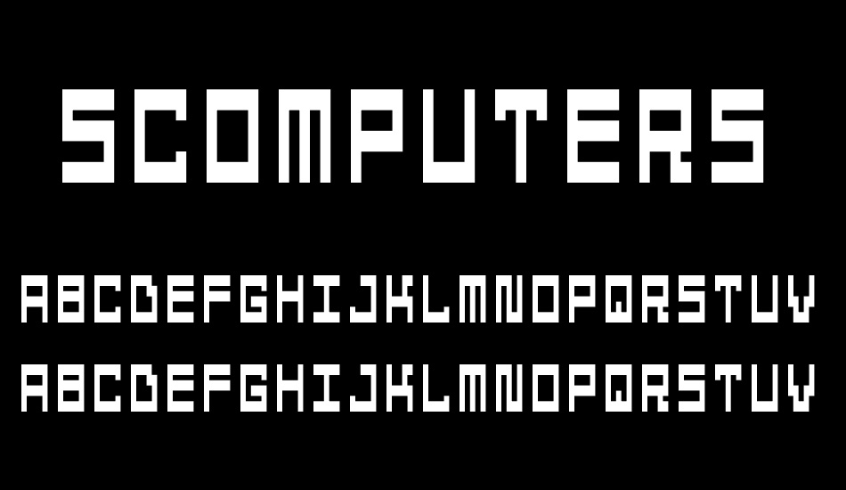 5Computers In Love font