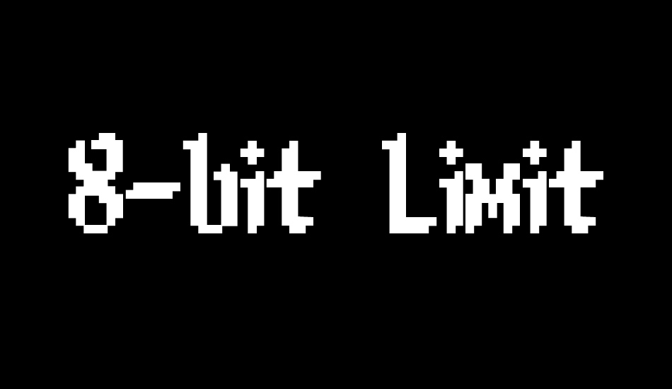 8-bit Limit (BRK) font big