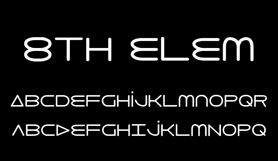 8th Element font