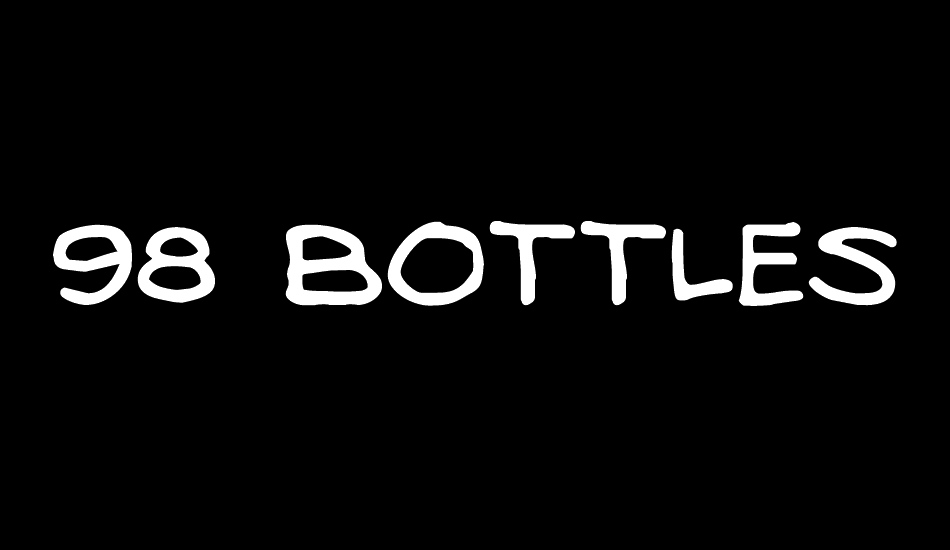 98 Bottles of Beer font big