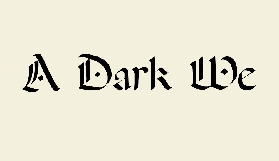 a-dark-wedding font big