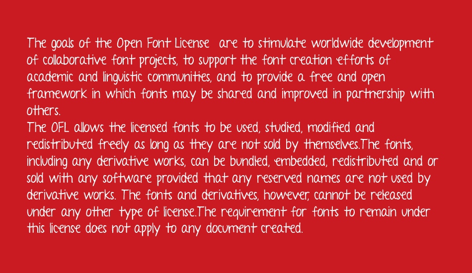 A Year Without Rain font 1