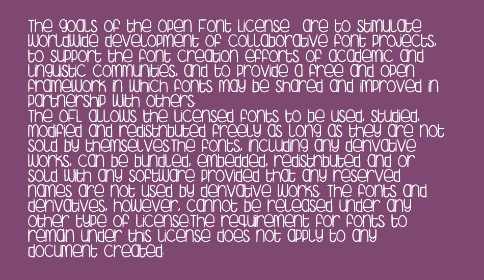 AbegPrettyLindaCute font 1