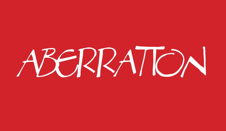 Aberration font big